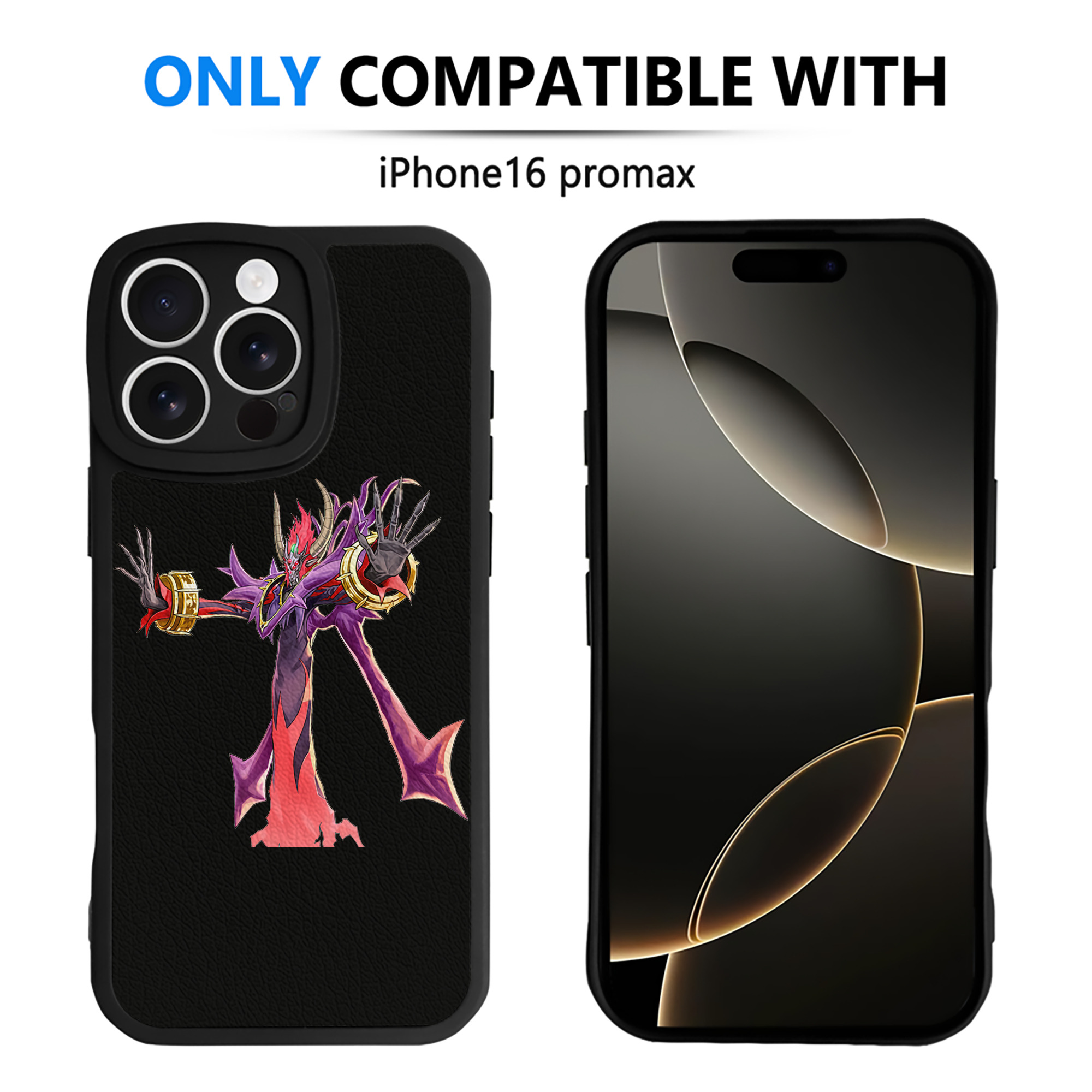 遊☆戯☆王 Yu-Gi-Oh! 【iPhone 16シリーズ対応】シリコンスマホケース（レザー調） 材質：シリコン